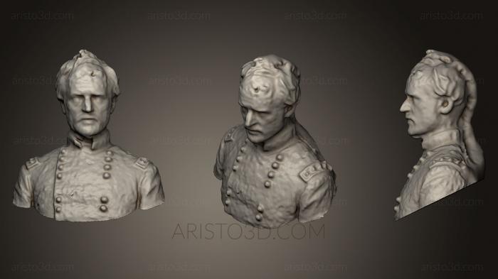 Busts and heads antique and historical (BUSTA_0431) 3D model for CNC machine